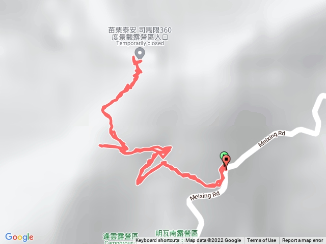 苗栗/泰安/司馬限山，H1455m (三等三角點6628)