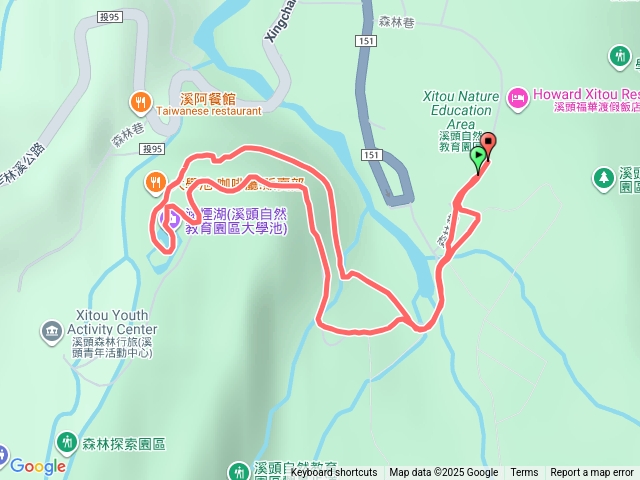 MJ走溪頭森林遊樂區步道