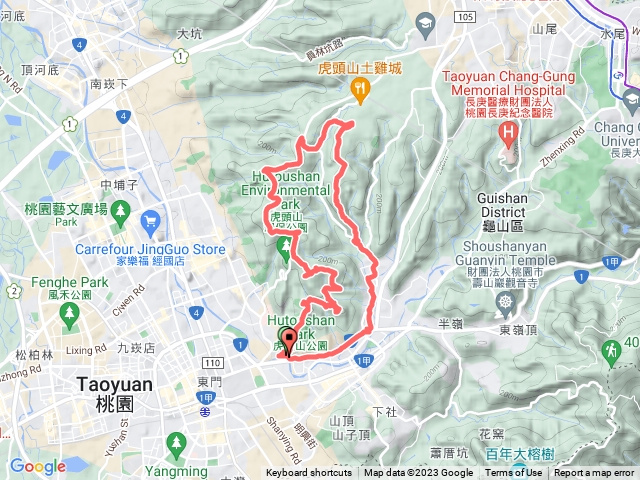 桃園虎頭山12連峰