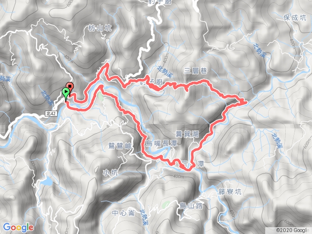 20190804闊瀨古道-北勢溪古道-三層巷古道-南豹子廚山O型