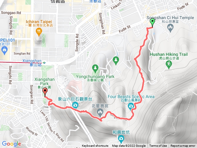 2022/03/12四獸山 虎山象山
