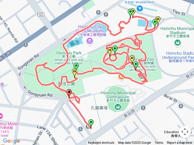 2025.6.1.新竹公園（動物園.圖書館.玻工館.假日花市.麗池.湖畔料亭）預覽圖