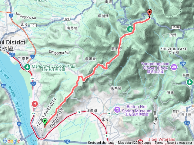 台北大縱走第一段預覽圖