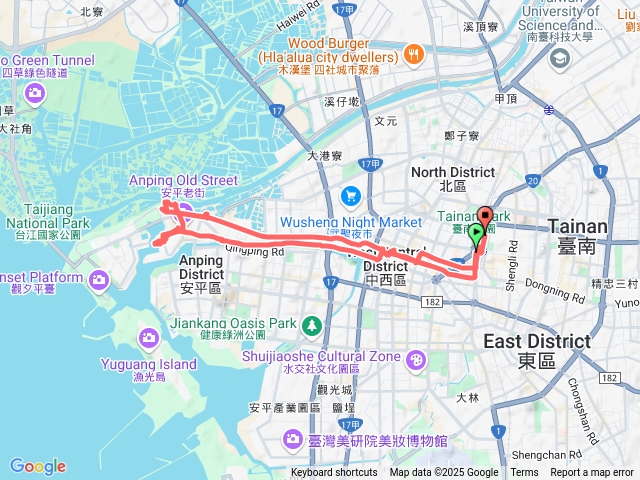 台南安平老街一日遊20250103