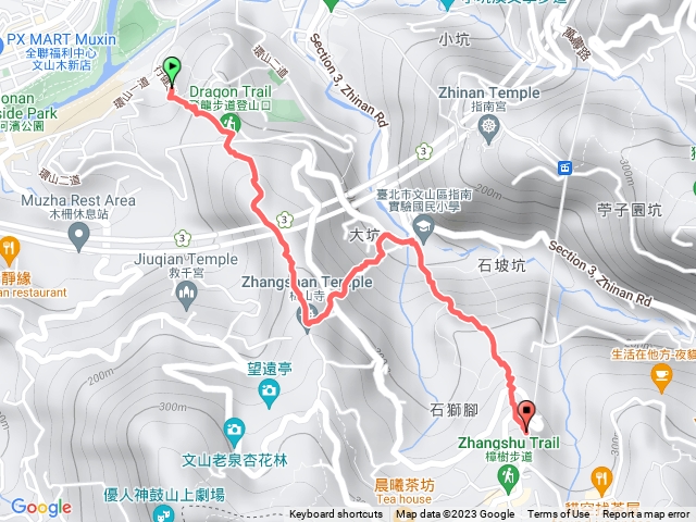 飛龍步道-下指南國小-上三玄宮