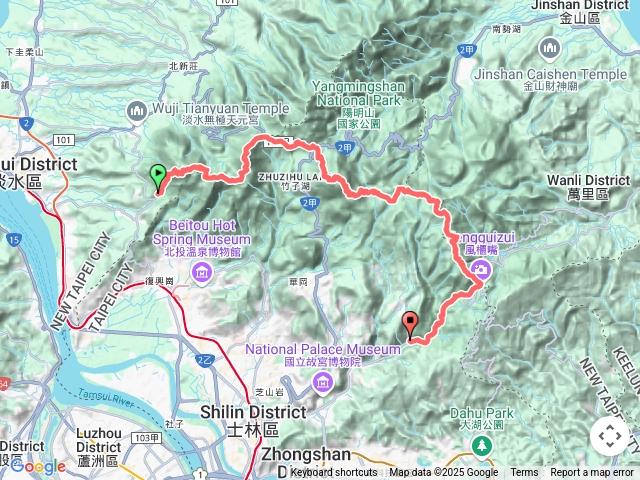 陽明山東西大縱走