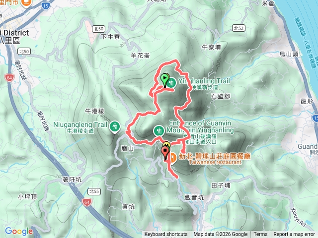觀音山硬漢嶺-北橫1～5段O型ㄧ圈預覽圖