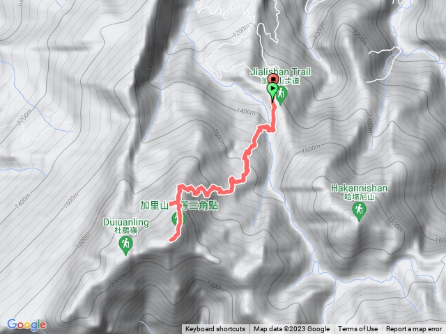 加里山-鹿場登山口