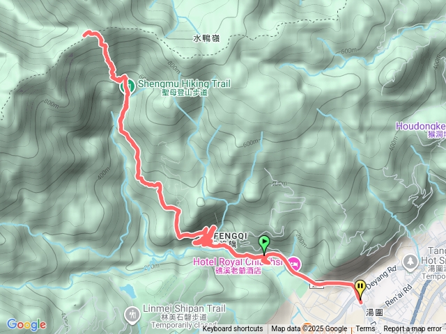 五峰旗停車場/抹茶山來回