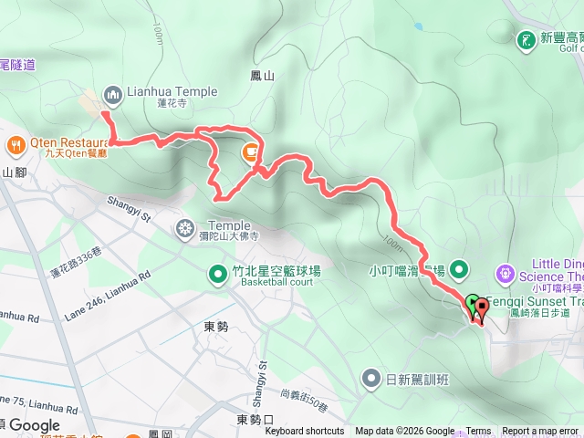 鳳崎落日步道預覽圖