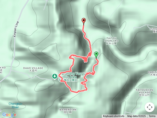 新昌穿岩十九峰