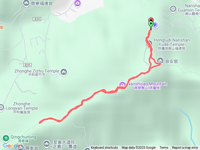 2025微笑山線縱走尋寶集章任務微笑山線：【天上山系】烘爐地土地公段202507170948