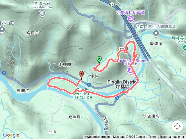 新北坪林水柳腳步道_觀音台_觀魚步道O型.