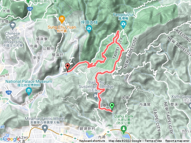 大湖捷運站風櫃口到楓林橋