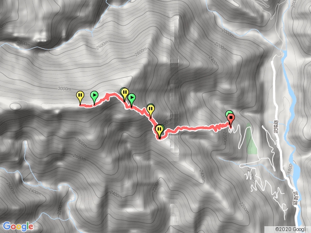 雪山東峰一日負重訓練