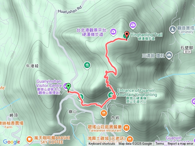 硬漢嶺觀音山
