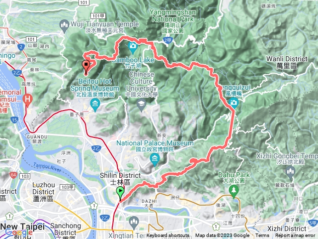 陽明山大縱走15連峰