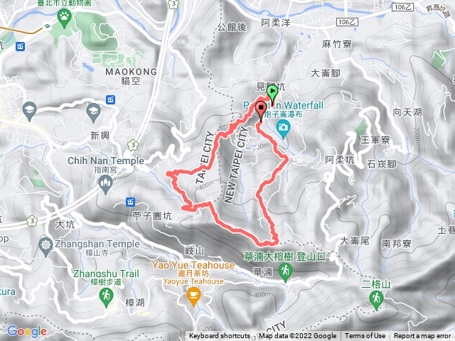 炮子崙步道+猴山岳