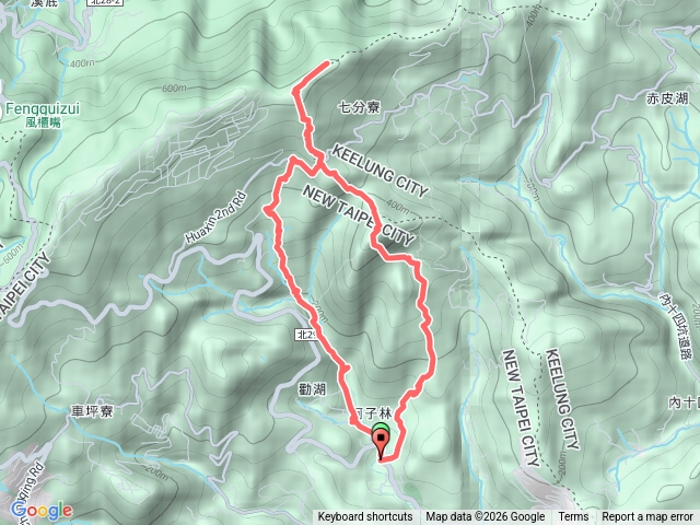 新北 汐止 柯子林橋-柯子林天然泳池-友蚋山南峰-友蚋山-新山-夢湖-柯子林橋預覽圖