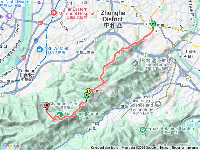 天上山大縱走預覽圖