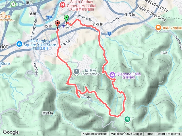 茄苳瀑布 大尖山 秀峰瀑布預覽圖