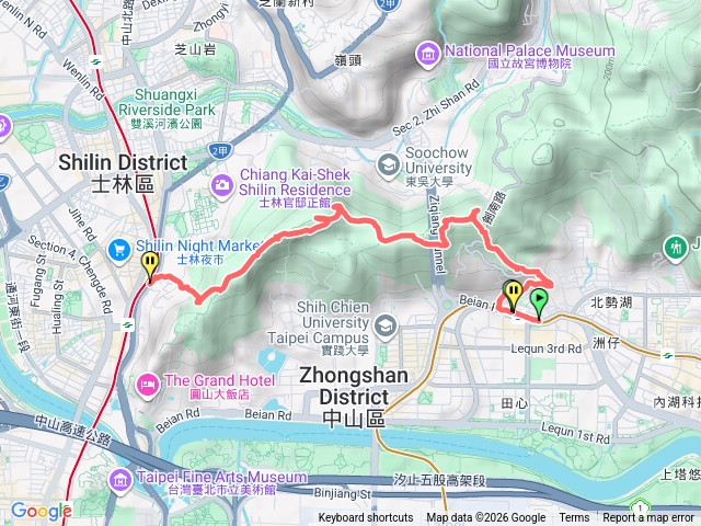 雞南山步道-文間山-劍潭山步道-復興廣播電台預覽圖