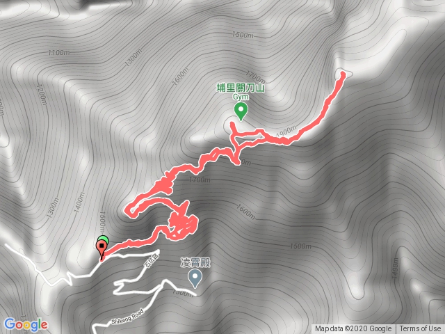 埔里六秀之關刀山、關刀山西峰健行