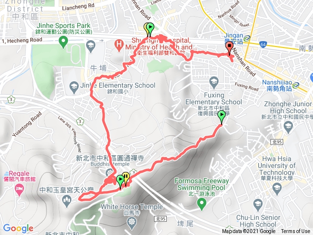 南勢角-圓通寺-景安捷運站