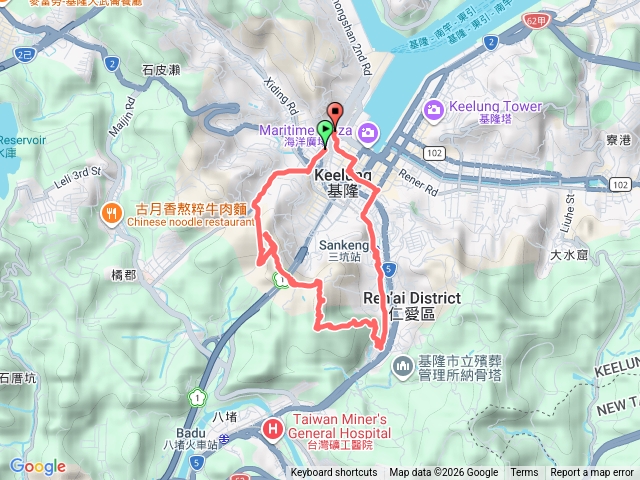 劉銘傳-獅球嶺-南榮山O型預覽圖