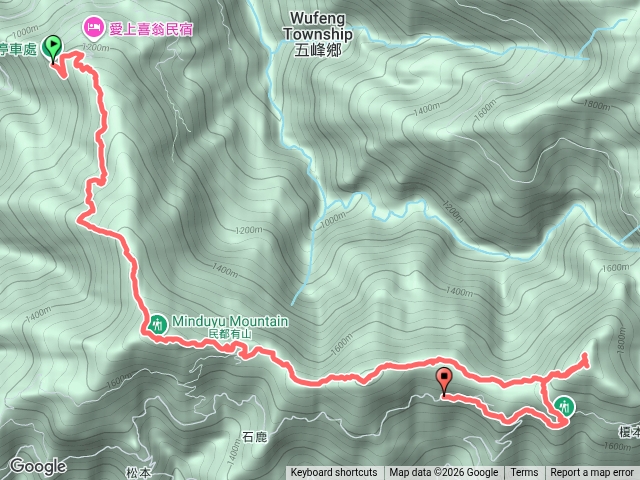 2026 09 13 民都有山~高橋山~高橋山西峰~石鹿登山口
