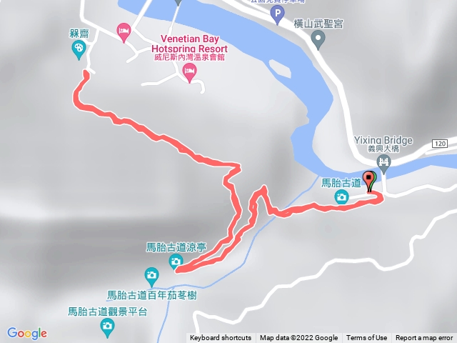 馬胎登山口至南坪登山口