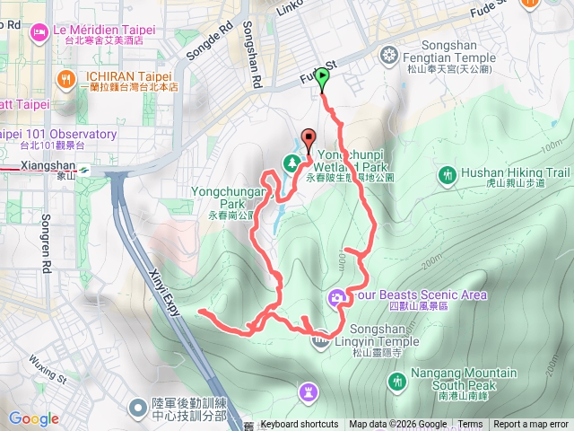 四獸山步道（吉福宮上-經虎豹獅象-天寶聖道宮下）預覽圖