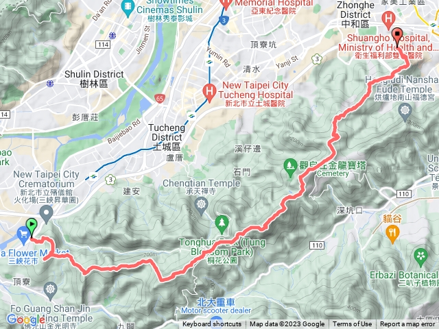 媽祖田-天上山列縱走-外南勢角山