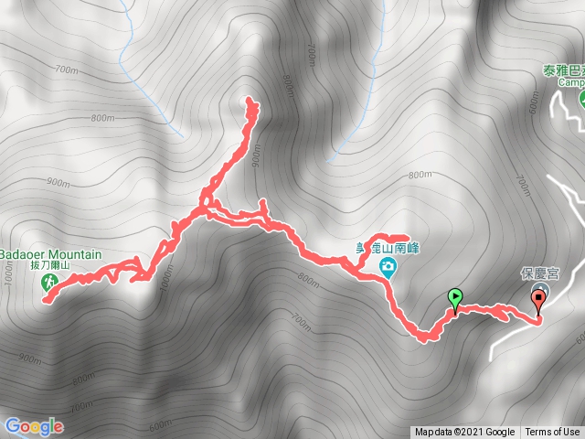 烏來美鹿山-拔刀爾山-高腰山