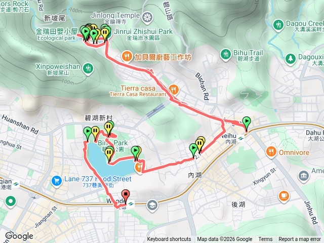 步行篇：內湖站 金瑞治水園區 至 文德站 碧湖公園預覽圖