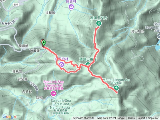 嶺頭山金柑樹山天文台忘憂森林預覽圖