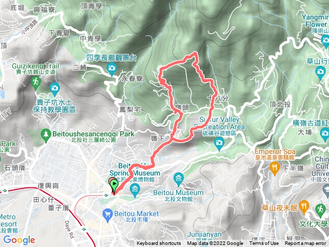 中正山O型縱走
