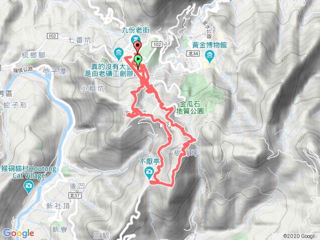 小露頭山...