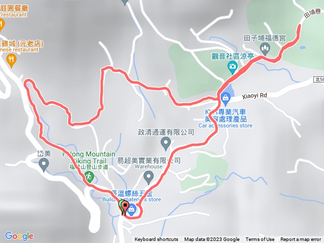 20230830 觀音山站 福隆山步道 田子埔福德宮 觀音山站