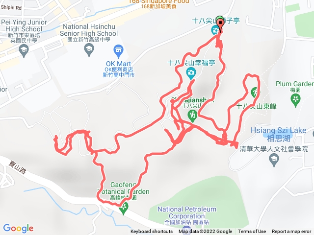 十八尖山步道-桐花步道-防空洞步道