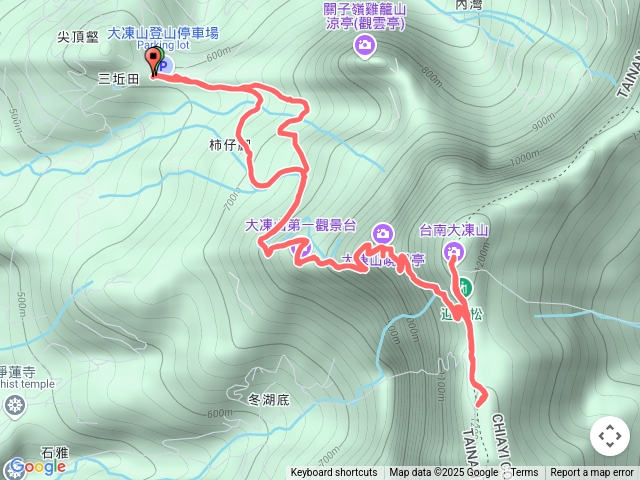 台南大凍山-大凍山南峰