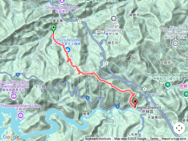 四分子古道獵狸尖烏窟子山水柳腳步道