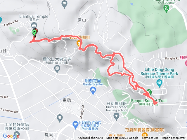 2022-10-27_新竹竹北鳳崎落日步道