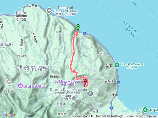 茶山步道金寶山朱銘美術館