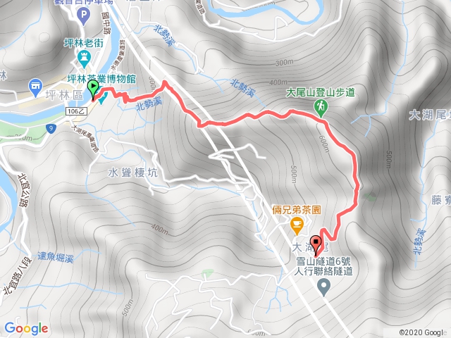 大尾山登山步道