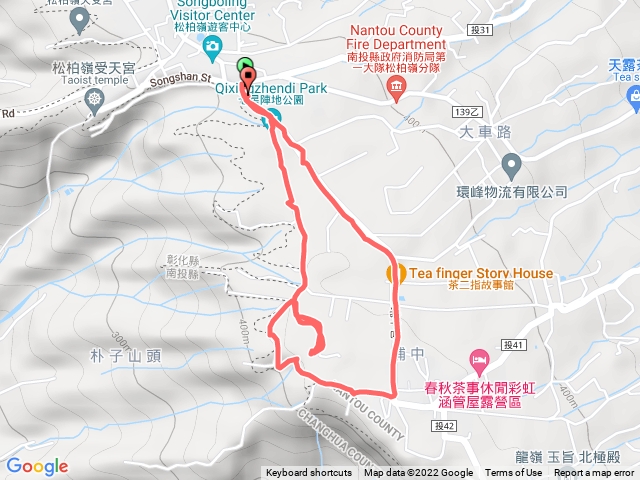 小百岳集起來松柏坑山、田園茶香賞茶步道202202081450