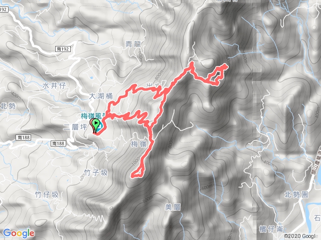 竹子尖山-獵鷹尖