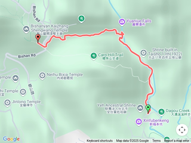 大湖公園/碧山巖/圓覺瀑布