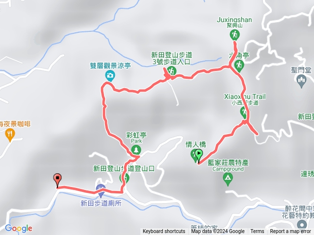 初五爬山去