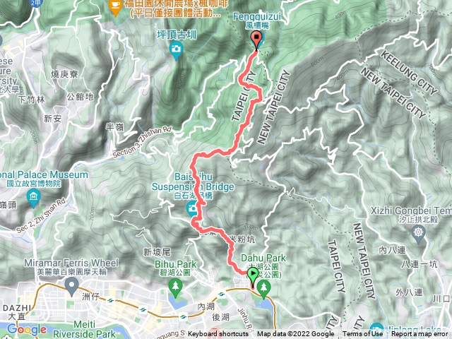 台北大縱走第四段